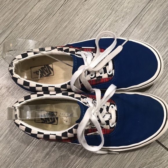 Vans Multiple Plaid Classic Lace Ups size 6.5 - Picture 4 of 10